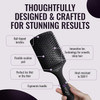 Ergo Ionic Paddle Hair Brush Large Polishing Brush For Long Lasting Shine Detangling Brush For Wet And Dry Hair Care Hair Styling Tool For