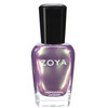 Zoya Adina Nail Polish Violet Metallic Duochrome Polish With Green And Magenta Shift Cool Tone Oil Slick Color Big10Free Vegan 0.5 Fl Oz