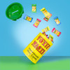 Toxic Waste Hazardously Sour Candy Apple Watermelon Lemon Blue Raspberry And Black Cherry Flavors 1 Lb. Bag