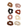 Goody Ouchless Womens Hair Scrunchie 8 Count Neutral Suitable For All Hair Types Pain Free Hair Accessories For Women Perfect For Long