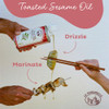 La Tourangelle Toasted Sesame Oil Great For Cooking Add To Noodles Stir Fry Vegetables Vinaigrettes And Marinades 16.9 Fl Oz