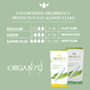 Organyc 100 Percent Certified Organic Cotton Tampons Cardboard Applicator Free From Chlorine Perfumes Rayon And Chemicals Regular 16 Count
