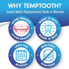 Temptooth 1 Seller Trusted Patented Temporary Tooth Replacement Product