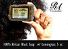 Ra Cosmetics 100 Percent Black Soap Lemon Grass 5 Oz