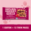 Nature S Bakery Raspberry Fig Bars Real Fruit Nut Free 12 Pack