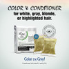 Light Mountain Natural Color The Gray Step 1 Bulk 1 Pound Powder For Covering White Gray Or Platinum Blond Hair 16 Oz