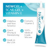 Newgel Plus Medical Grade Silicone Scar Gel With Vitamin E 1.0 Oz Mynewgel