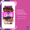 Goody Ouchless Scrunchies For Women 6 Ct Starry Night Damage Free And Secure Hold Ties All Hair Types Gentle Hair Accessories For Long