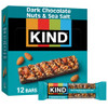 Kind Healthy Snacks Bars Dark Chocolate Nuts And Sea Salt Gluten Free Low Sugar High Fiber Snacks 6G Protein 12 Count