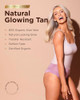 Tanorganic Self Tanning Lotion 100Ml Natural Organic Self Tanner For Face And Body Natural Looking Tan With Argan Oil No Orange Tint Streak