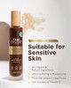 Tanorganic Self Tanning Lotion 100Ml Natural Organic Self Tanner For Face And Body Natural Looking Tan With Argan Oil No Orange Tint Streak