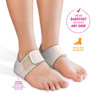Heel That Pain Plantar Fasciitis Heel Seat Wraps For Heel Pain And Heel Spurs Patented Fascia Bar Foot Support Medium Women S 6.5 10 Men S 5