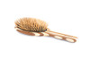 Bass Brushes The Green Brush Bamboo Pin Plus Bamboo Handle Hair Brush