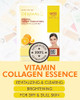 Dermal Korea Collagen Essence Full Face Facial Mask Sheet Vitamin Pack Of 10