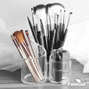 Pmland Large Wavy Acrylic Makeup Brush Holder And Cosmetic Organizer