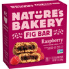 Nature S Bakery Raspberry Fig Bars Real Fruit Nut Free 6 Pack