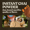 Blue Lotus Chai Rooibos Flavor Masala Chai Makes 65 Cups 2 Ounce Masala Spiced Chai Powder With Organic Spices Instant Indian Tea No