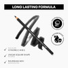 Sorme Treatment Cosmetics Smearproof Eyeliner 0.16Oz Long Lasting Black Waterproof Eyeliner Pencil Smudge Proof Waterline Eyeliner Cruelty