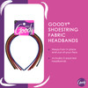Goody Ouchless Shoestring Headbands 5 Ct Assorted Colors Stylish And Lightweight Thin Damage Free Fabric Headbands For Women And Men All Day
