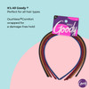 Goody Ouchless Shoestring Headbands 5 Ct Assorted Colors Stylish And Lightweight Thin Damage Free Fabric Headbands For Women And Men All Day