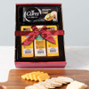 Wisconsin Cheese Company Cheddar And Pepper Jack Cheese And Cracker Gift Box Made In Wisconsin Gourmet Charcuterie Board Gift Set For