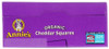 Annie S Organic Cheddar Squares Baked Cracker Snacks 7.5 Oz