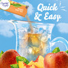 Crystal Light Drink Mix 72 Pitcher Packets For Flavorful Hydration And Shareable Refreshment Artificially Flavored Peach Iced Tea Made With