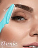 Annie Professional Eyebrow Shaper Razor Stainless Steel Dermaplaning Tool For Face And Brows Assorted Colors 36 Count