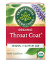 Traditional Medicinals Organic Throat Coat Seasonal Tea 16 Tea Bags Pack Of 1