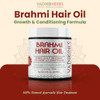 Vadik Herbs Brahmi Hair Oil Ayurvedic Ritual 11 Herbs 8 Oz
