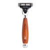 Muhle Vivo Plumwood 3 Blade Razor