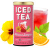 The Republic Of Tea Hibiscus Sangria Iced Herbal Tea 8 Large Quart Sized Iced Tea Pouches Naturally Caffeine Free