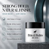 Pete And Pedro Hair Putty Strong Hold Low Shine Matte Finish Hair Clay 2 Oz