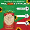 Raw Sunflower Seed Kernels By We Got Nuts Premium Quality Kosher Shelled Sunflower Seeds Natural And Healthy Fitness And Diet Friendly Snack