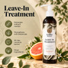 Griffin Remedy Leave In Conditioner Treatment Lightweight Moisture Formula To Smooth Frizz And Add Shine For All Hair Types All Natural