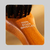 Goody Smoothing Hairbrush With Natural Boar Bristles For Frizz Control Flyaway Control Smooth Shiny Finish Wooden Styling Brush For All Hair