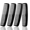 Soft N Style Hair Care 4 Pack Comb Not Breakable Mens Comb Fine Tooth Comb Peines Para Cabello