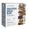 Wonderslim Meal Replacement Protein Bars Low Calorie 7Ct Variety Pack