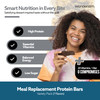Wonderslim Meal Replacement Protein Bars Low Calorie 7Ct Variety Pack