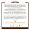 Desert Essence Coconut Conditioner - 8 fl oz - Nourishing for dry hair, smooth frizz and restore moisture and shine with Organic Coconut Oil, Shea Bu