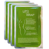 Lipo Applicator Ultimate Body Wrap With Guarana Green Tea And Seaweed Works For Stomach Belly Legs Arms Abdomen. 4 Wraps