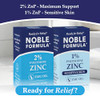 Zinc Pyrithione Soap Bar 2 Percent With Emu Oil Noble Formula 3.25 Oz