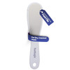 Footlogix Double Sided Stainless Steel Foot File With Rubberized Handle Coarse And Fine Grit Foot Exfoliator For Dry Rough Skin Professional