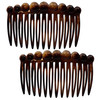 Camila Paris Cp33 Per 2 Hair Side Comb 2.75 Girl French Twist Hair Combs Clips