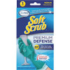 Soft Scrub 12812 16 Medium Soft Scrub Premium Defense Purple Rubber Gloves