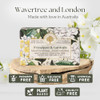 Wavertree And London Frangipani And Gardenia Scented Natural Soap Bar 7Oz Moisturizing French Triple Milled Soap Bar For Women And Men