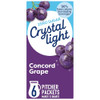 Crystal Light Drink Mix 6 Pitcher Packets Concord Grape 2.01 Oz