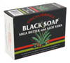 African Formula Black Soap 3.5 Ounce Shea Butter And Aloe Vera Pack Of 3