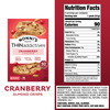 Nonni S Thinaddictives Cranberry Almond Thin Cookies 6 On The Go Packs