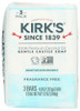 Kirk S Castile Bar Soap Clean Soap For Men Women And Children Premium Coconut Oil Sensitive Skin Formula Vegan Fragrance Free Unscented 4